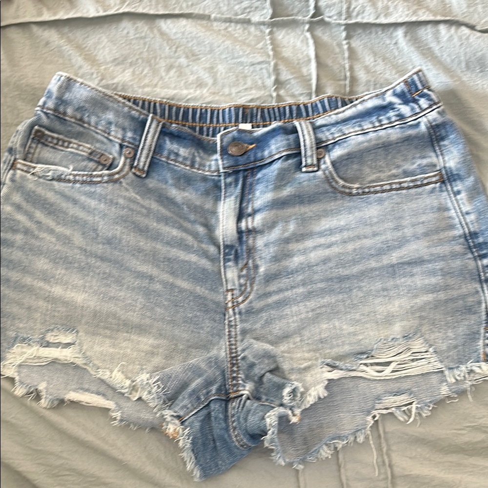 Denim Distressed Women's Shorts